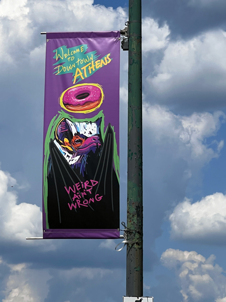 Welcome to Athens banner