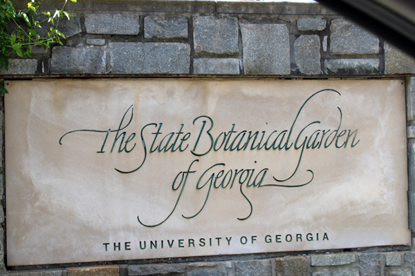 State Botanical Garden of Georgia  sign