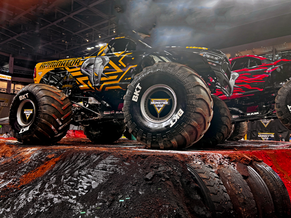 Raminator and Ramdemption Monster Trucks