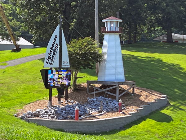 A miniature Lighthouse
