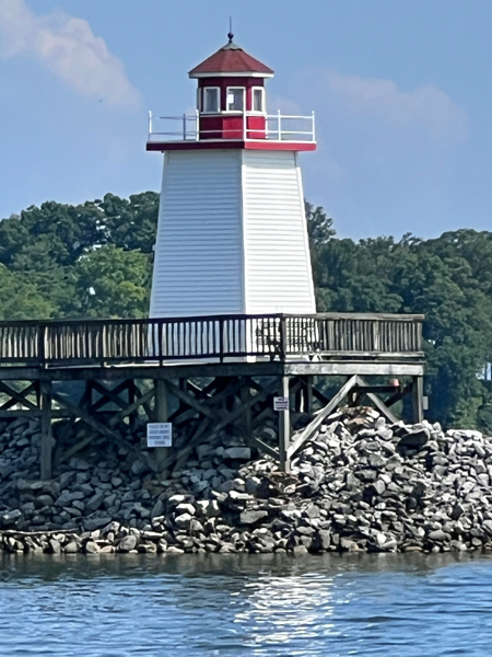 The actual lighthouse