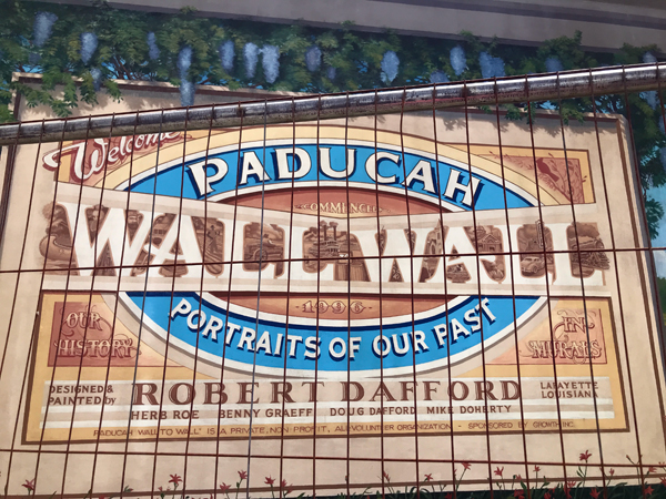Welcome to Paducah Wall sign