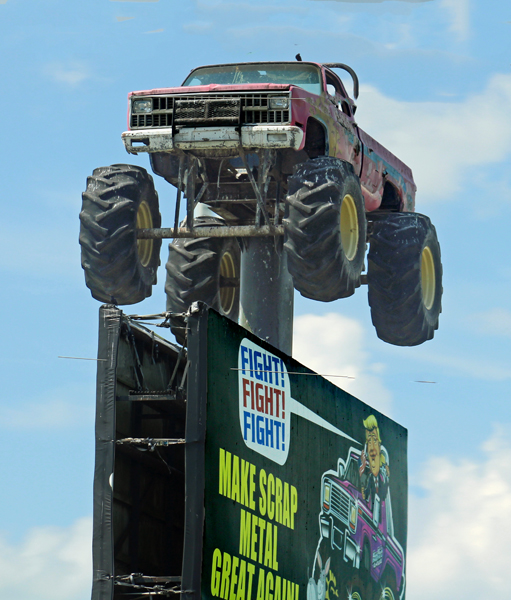 truck in the ari