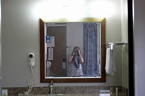 Days in sink and mirror