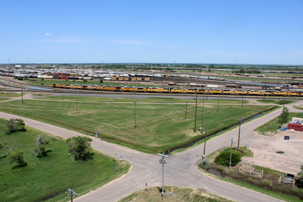 Lots of trains in Bailey Yard
