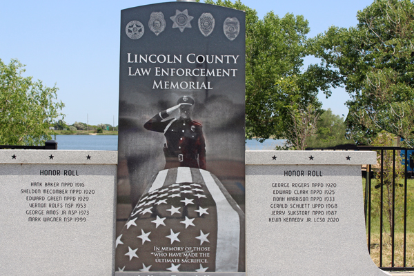 the Lincoln County Law Enforcement Memorial