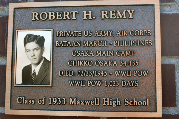 Robert H. Remy memorial