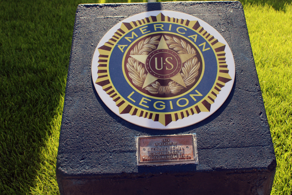 American Legion Post 213 sign