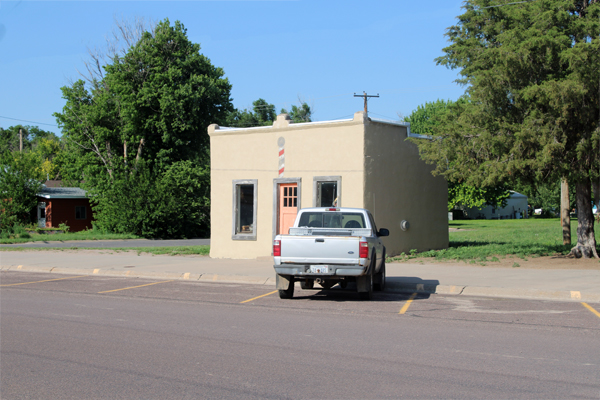A small barber shop