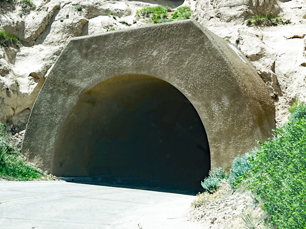 tunnel entry