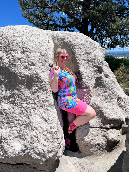 Karen Duquette at Scott Memorial