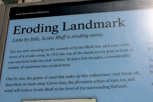 Eroding landmark informative sig