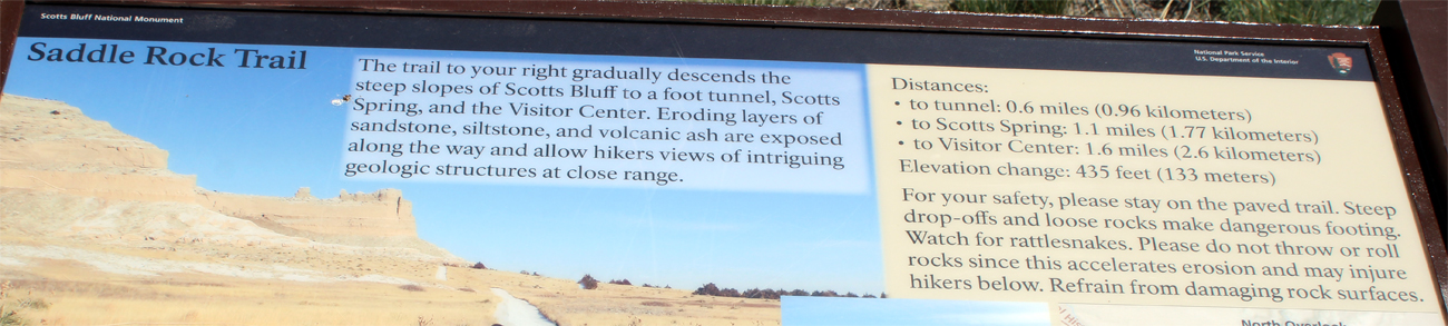 Saddle Roack trail information