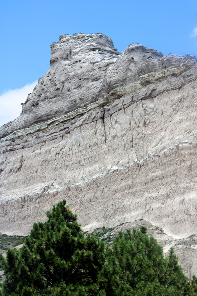 scenery at Scotts Bluff National Monumen