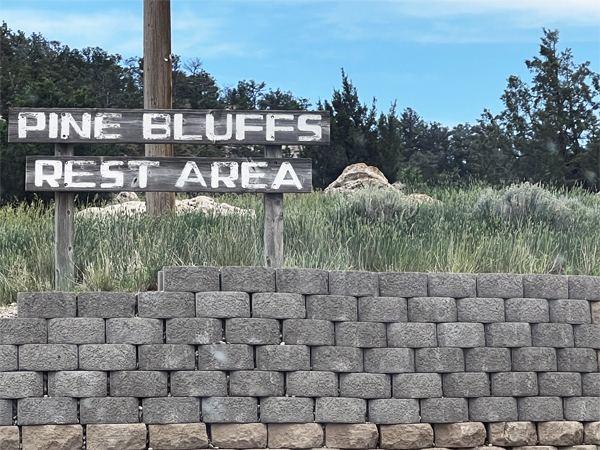 Pine Bluffs Rest area