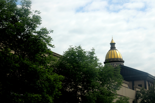 The Wyoming Capitol Building Dome in Cheyenne