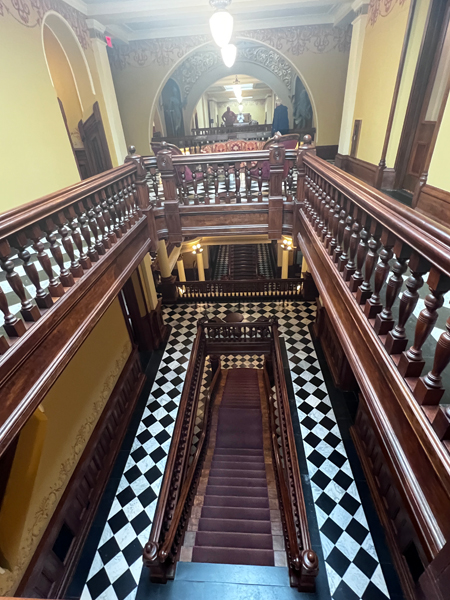 multiple staircaces