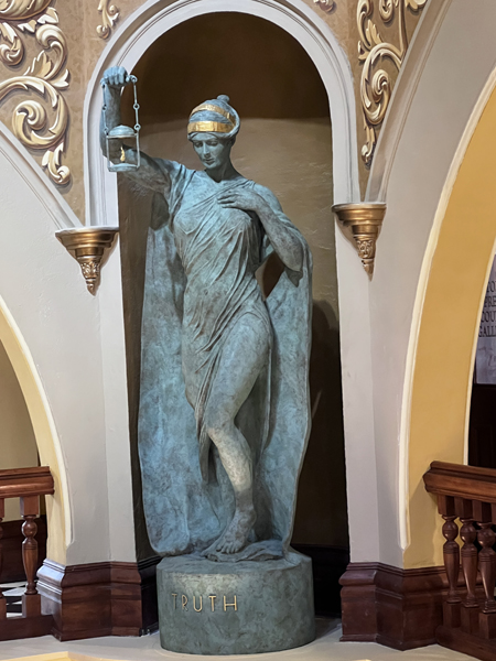 The Truth Sister statue
