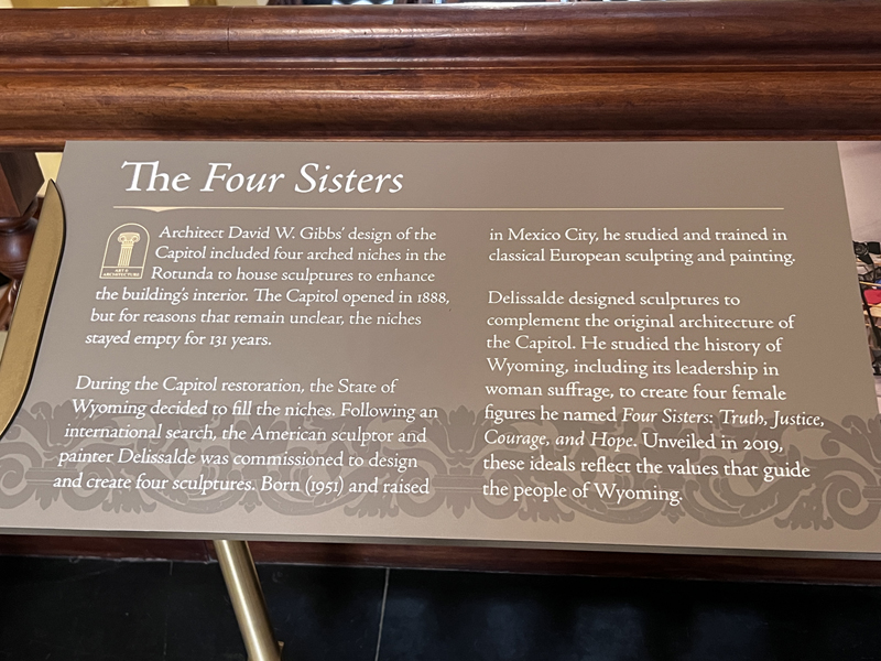 sign about The Four Sisters
