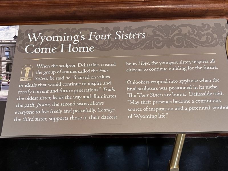 sign about The Four Sisters