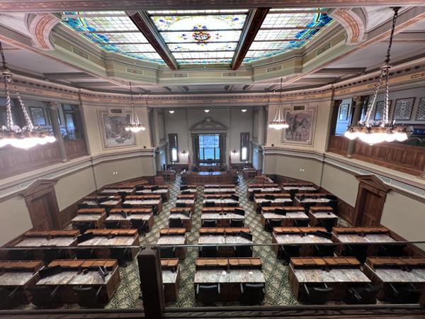 House Gallery section of the Wyoming State Capitol Building