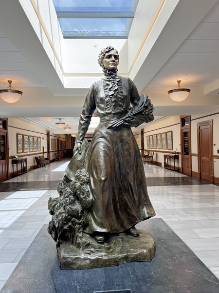 Esther Hobart Morris statue