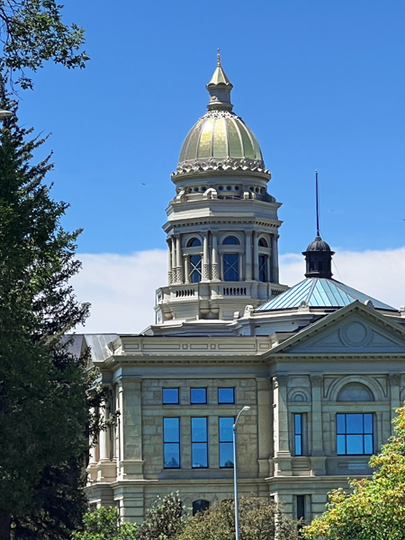 Wyoming State Capitol Building Dome