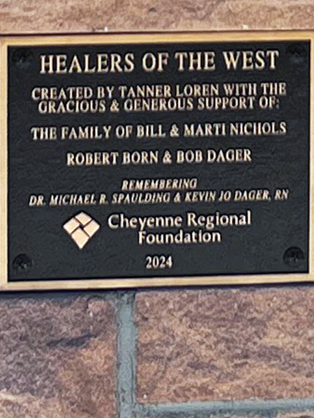 Healers of the West sign