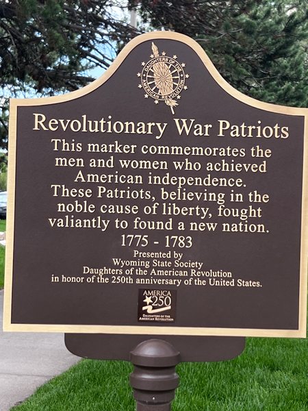 Revoluttionary War Patriots marker