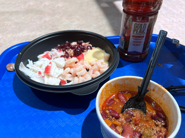 food on day one