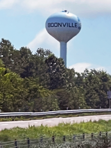 Boonville water tower