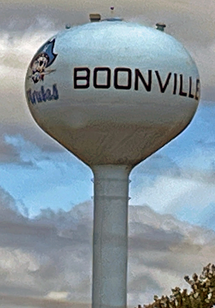 Boonville water tower
