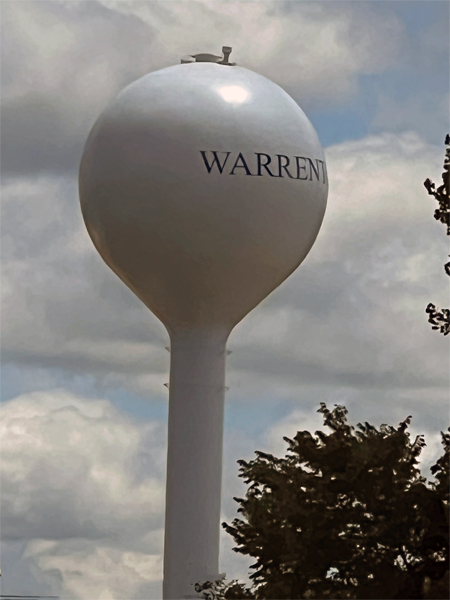 warrrenton water tower
