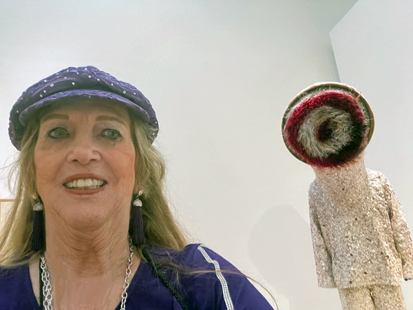 Karen Duquette and Soundsuit