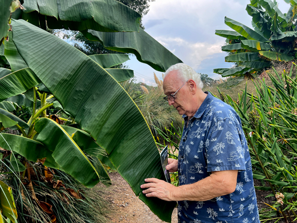 Lee Duquette at at JC Raulston Arboretum