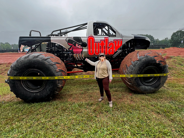 Karen Duquette and Outlaw Monster Truck