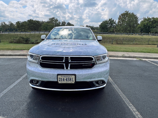 The Destination Bedford car 