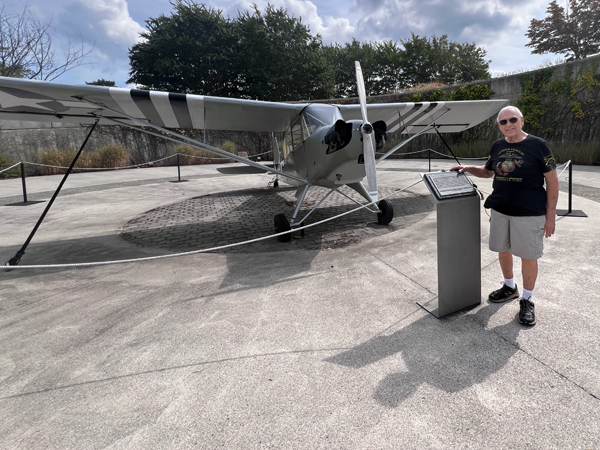 Lee Duquette at the L-3 Grasshopper