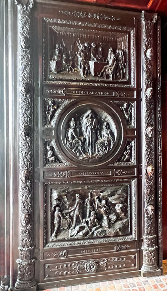 fancy door
