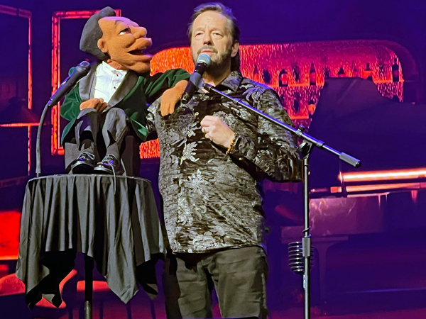 Terry Fator with Julius