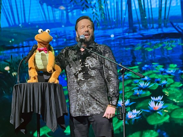 Winston, The Impersonating Turtle and Terry Fator