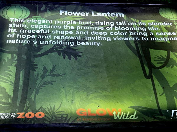 Flower Lantern sign