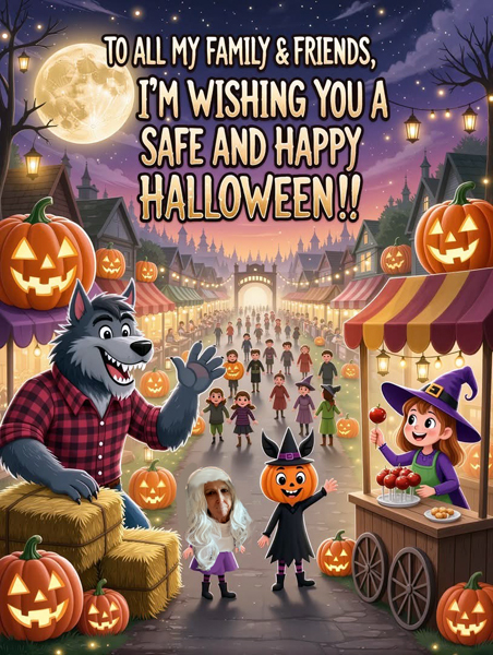 Hally Halloween sign