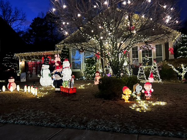 Christmas Decorations in Shelly Woods