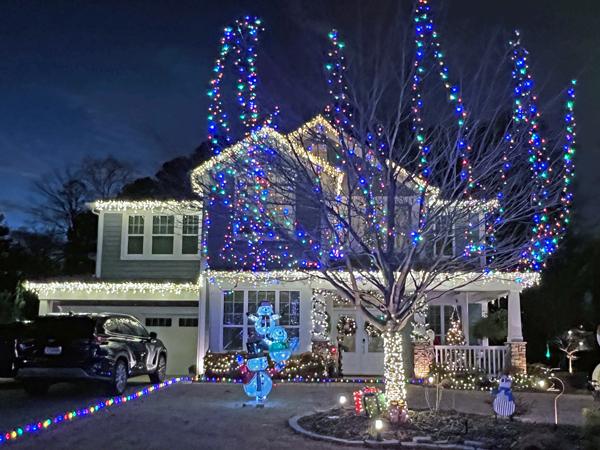 Christmas Decorations in Shelly Woods