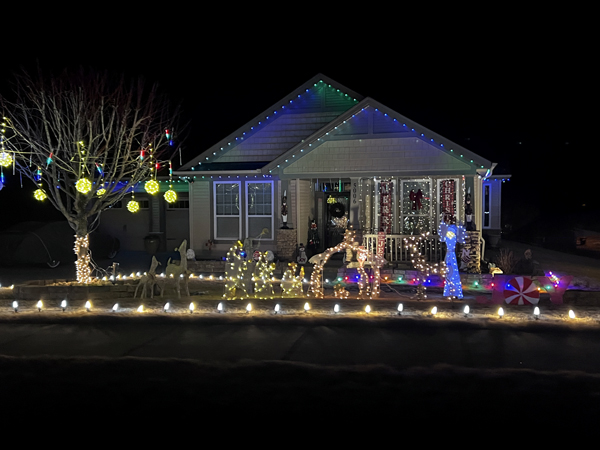 Christmas Decorations in Shelly Woods