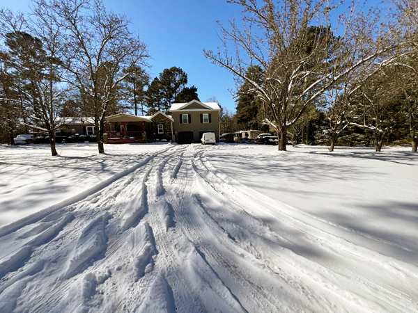 snow in Fort Mill SC