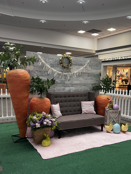 photo spot in the mall