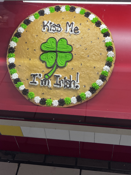 an Irish cookie