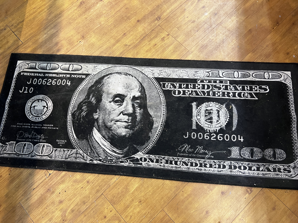 fake money on the floor